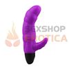 Vibrador de punto g y estimulador de clitoris con dos motores y 8 modos de vibracion